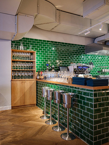 Ресторан Atlas Bistro - освещение рис.3